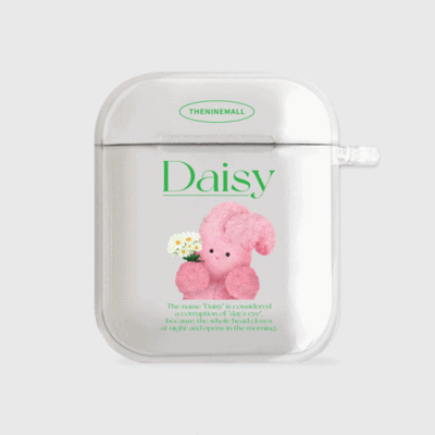 daisy windy [clear 에어팟케이스 시리즈]