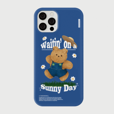 sunny day gummy [하드 폰케이스]아이폰케이스 아이폰 11 12 12미니 13 미니 엑스 프로 맥스 se2 케이스 핸드폰 갤럭시 커플 곰돌이 캐릭터