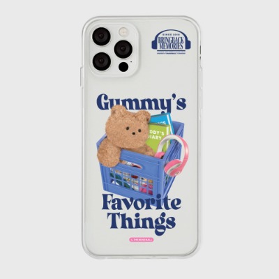 gummys favorite things [클리어 폰케이스]아이폰케이스 아이폰 11 12 12미니 13 미니 엑스 프로 맥스 se2 케이스 핸드폰 갤럭시 커플 곰돌이 캐릭터 젤리 투명 변색 없는 투명하드