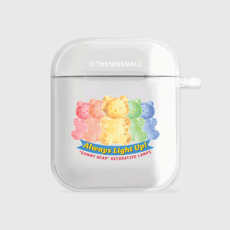 gummy light set [clear 에어팟케이스 시리즈]