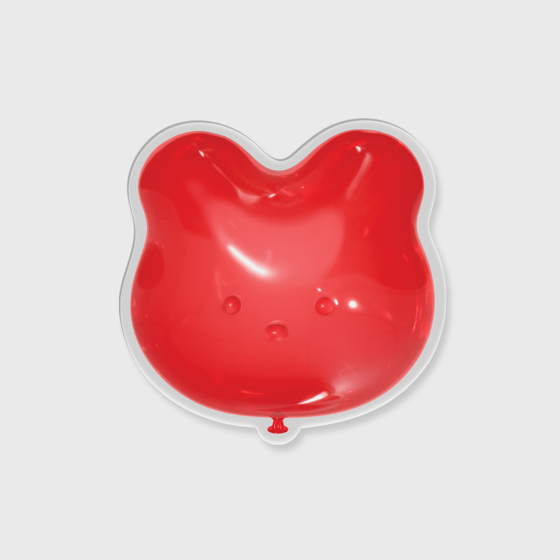 [아크릴스마트톡] face gummy balloon