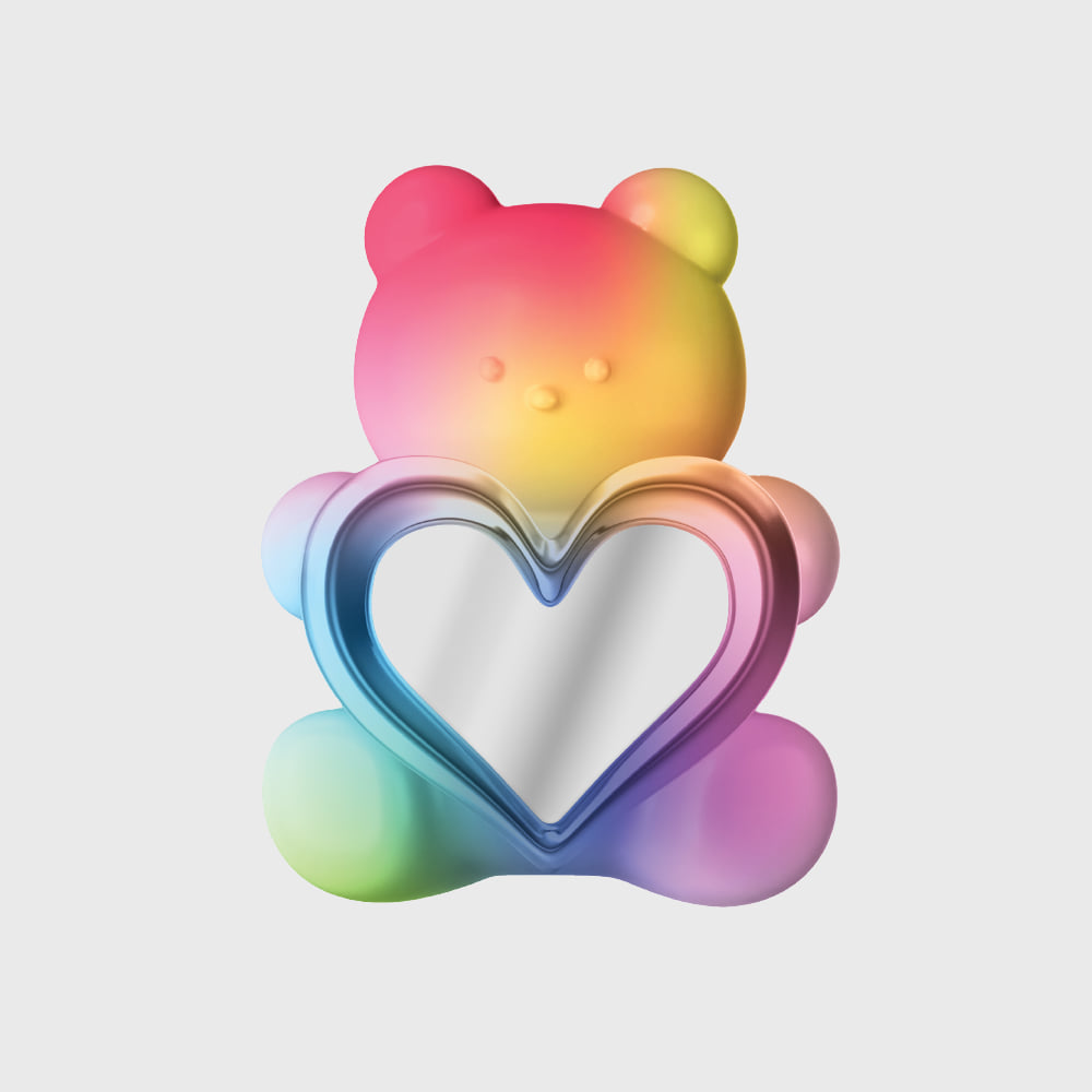 [미러 스마트톡] rainbow heart gummy