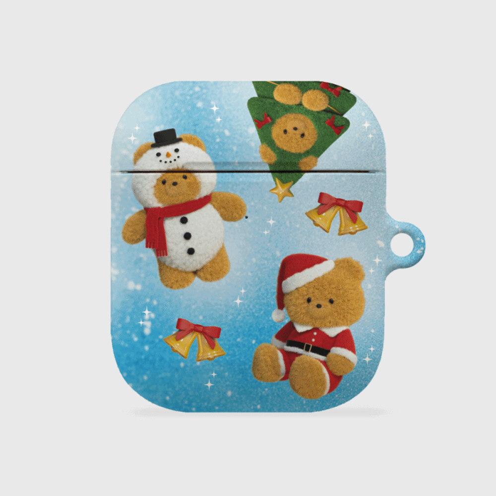 pattern happy holiday gummy [hard 에어팟케이스 시리즈]