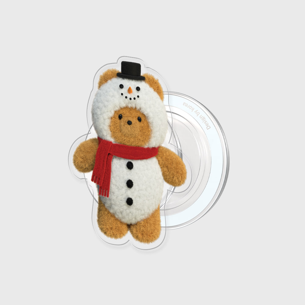 [맥세이프 아크릴스마트톡] greetings gummy snowman