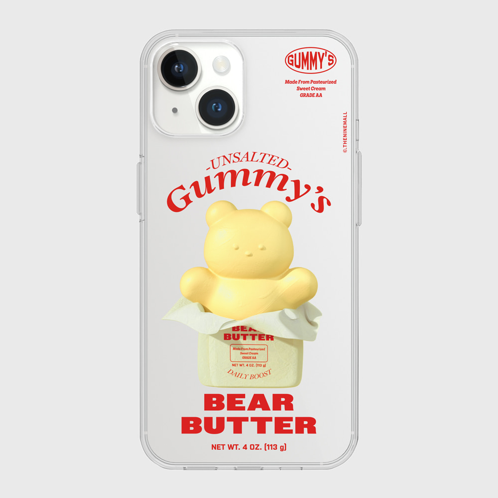 butter gummy [클리어 폰케이스]
