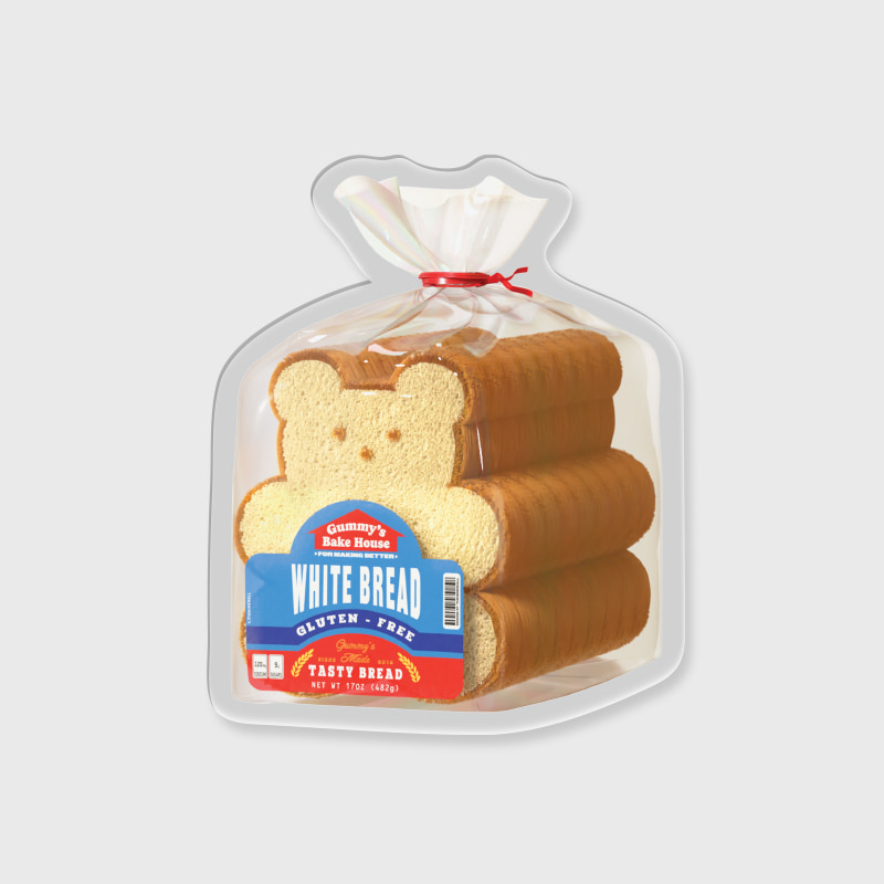 [아크릴스마트톡] white bread gummy
