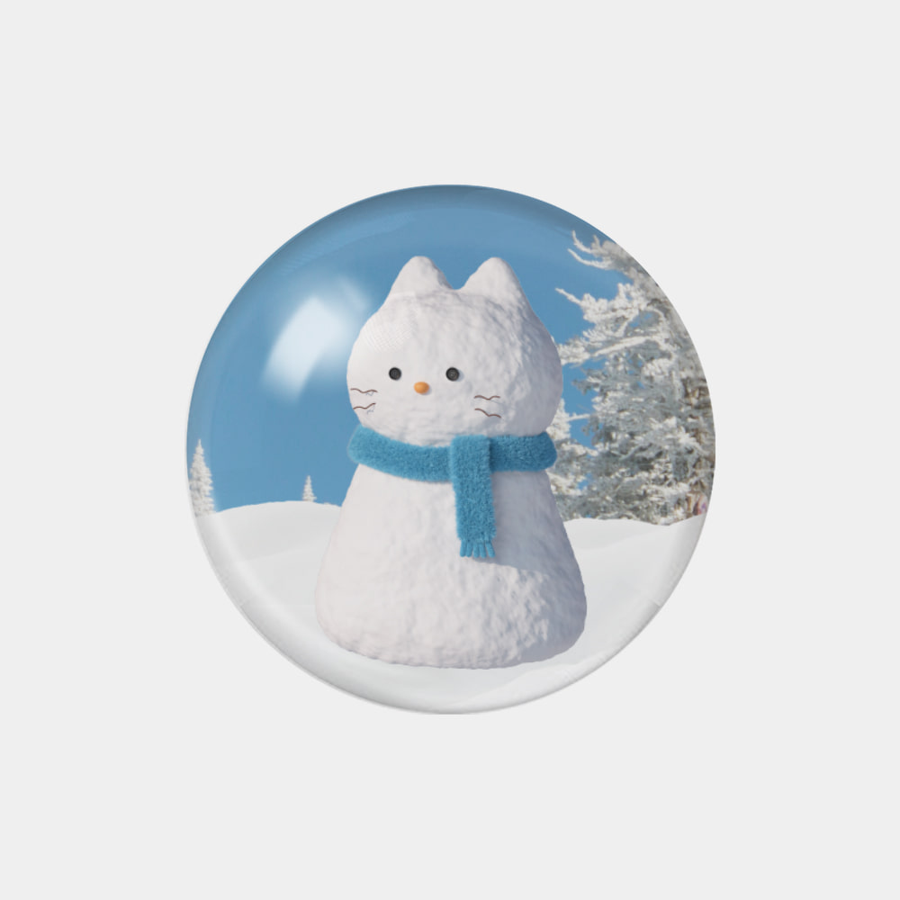 [구슬톡] hey cat snowman