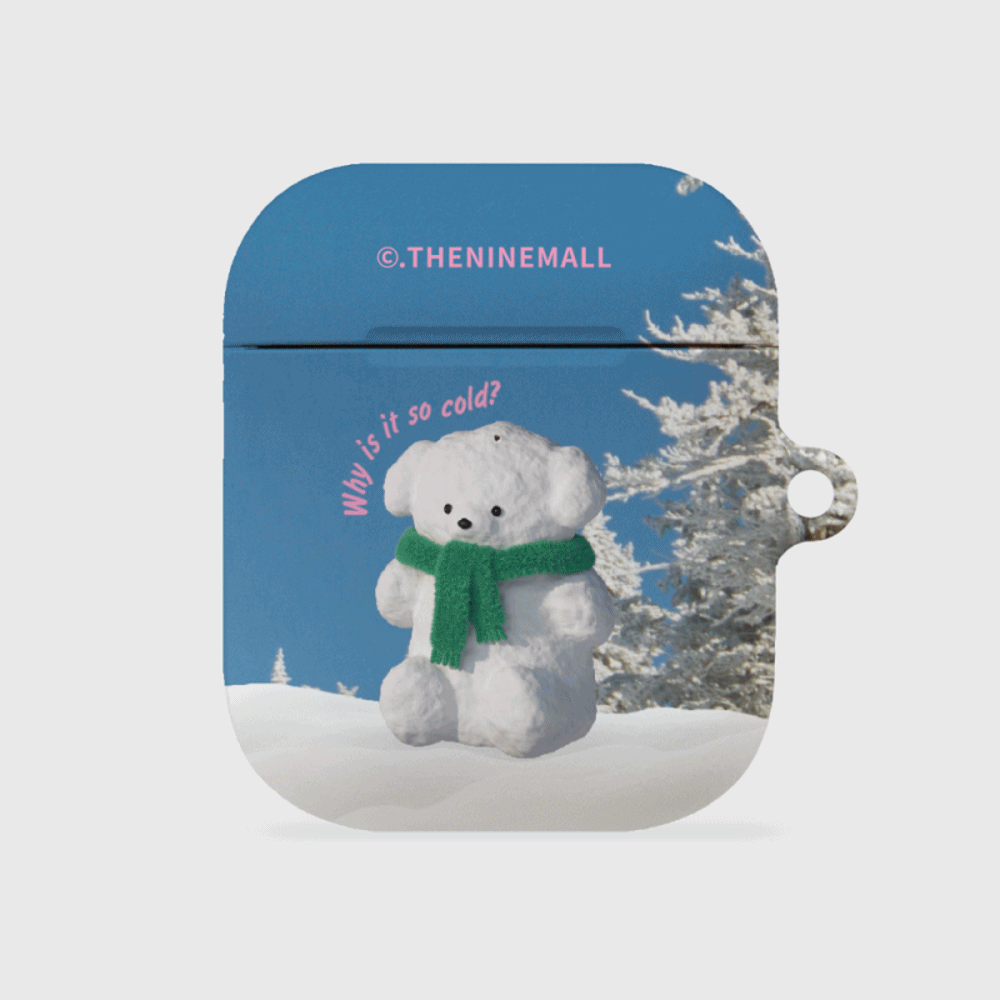 puppy snowman [hard 에어팟케이스 시리즈]